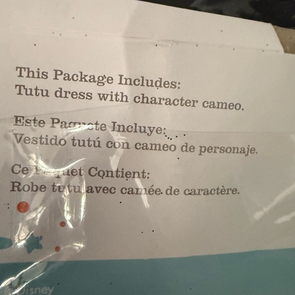 Infant Ariel costume tutu dress with character cameo NIP Ages 12-18 months - Picture 6 of 11